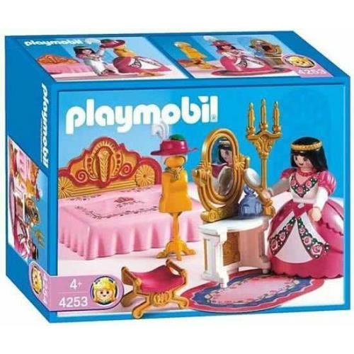 Playmobil 4253 Royal Bedroom Pink Princess Bed Set Dollhouse Fairy