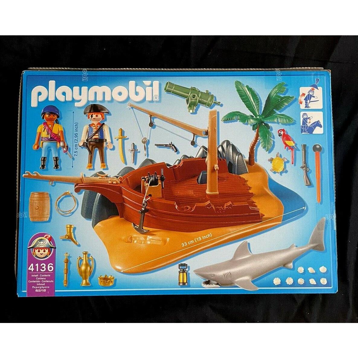 Playmobil 4136 - Pirate Island Superset - Mint Vintage Set From 2007