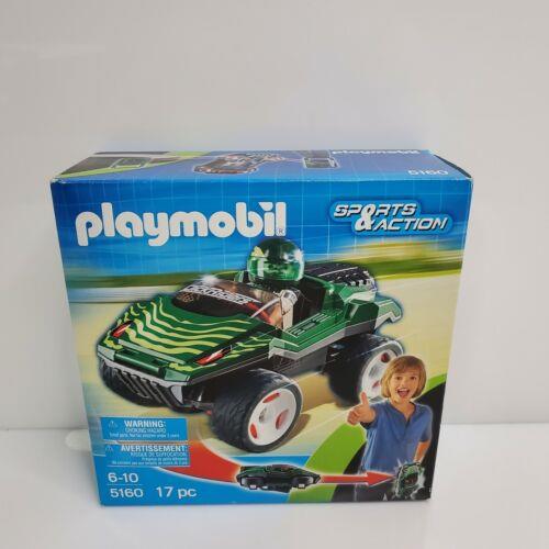 Playmobil Sports Action Click Riders Snake Racer Car Green 2011 Germany Htf
