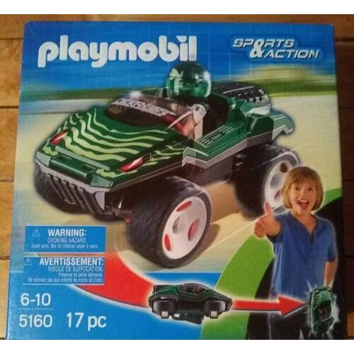 2012 Playmobil 5160 Click and Go Snake Racer C/w Convenient Belt Clip Retired