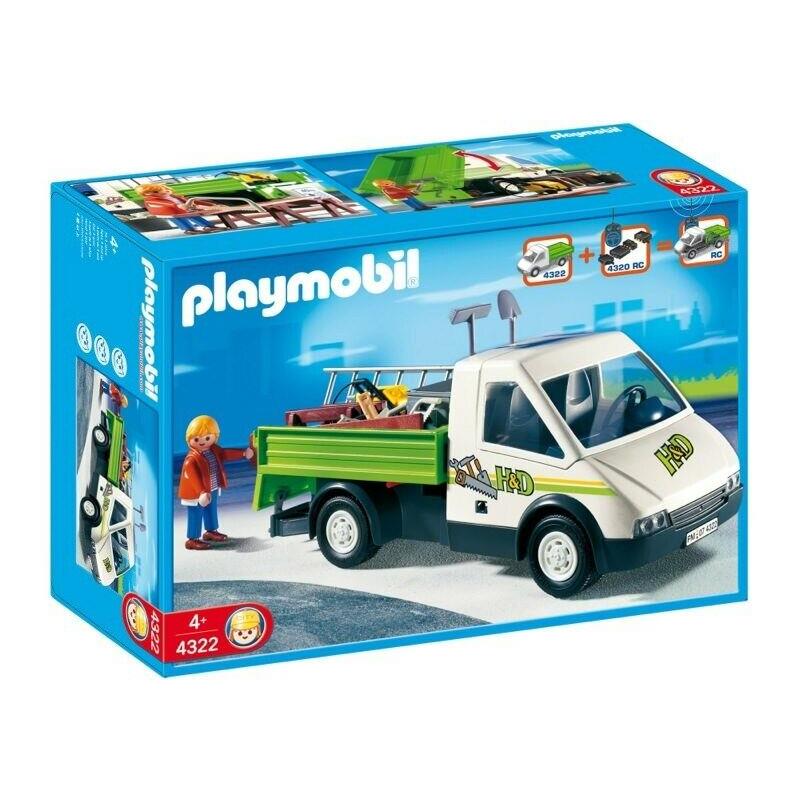 Playmobil Set 4322 Handyman Utility Truck Pickup Construction Pick-up Vehicle