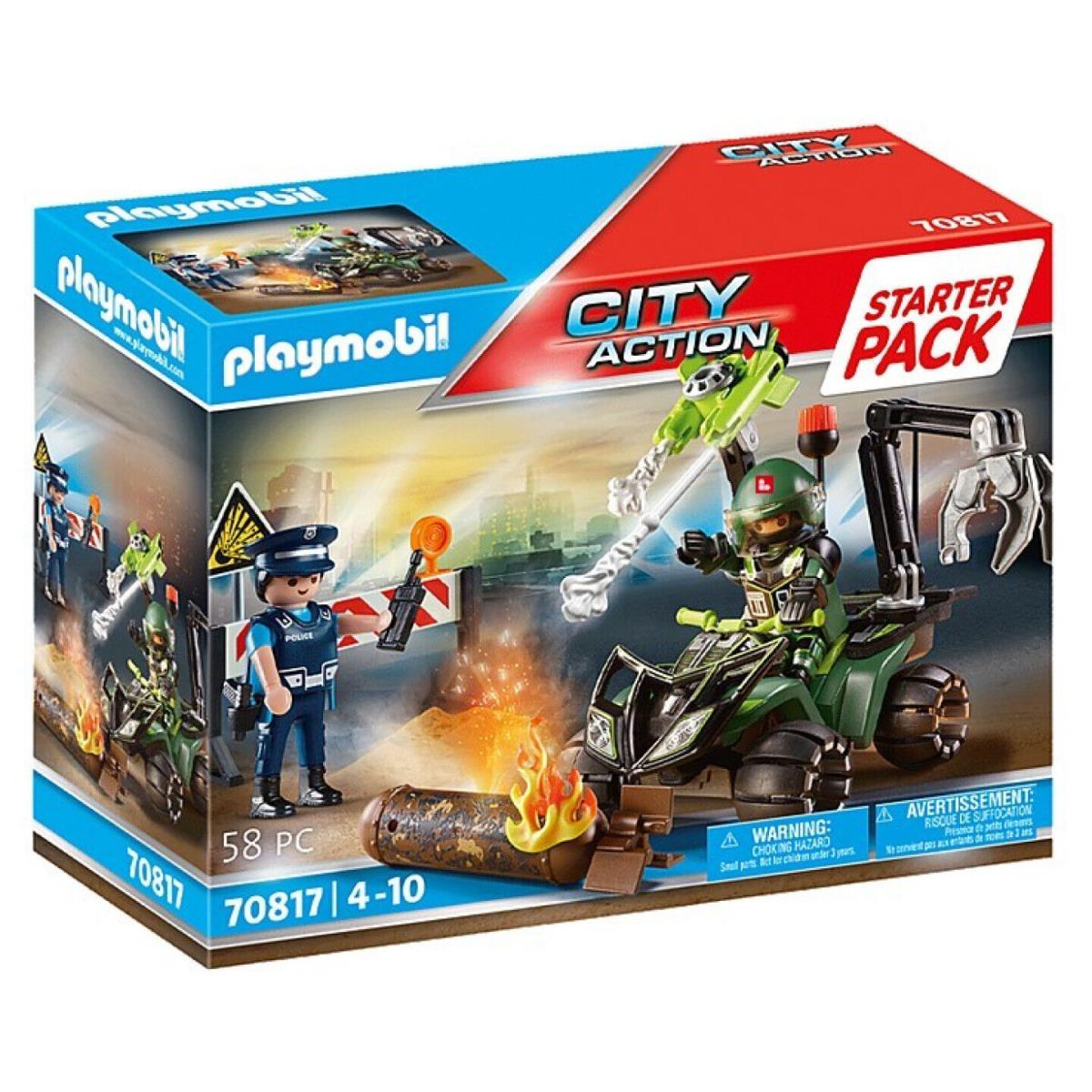 Playmobil 70817 Starter Pack Police Training Building Kit