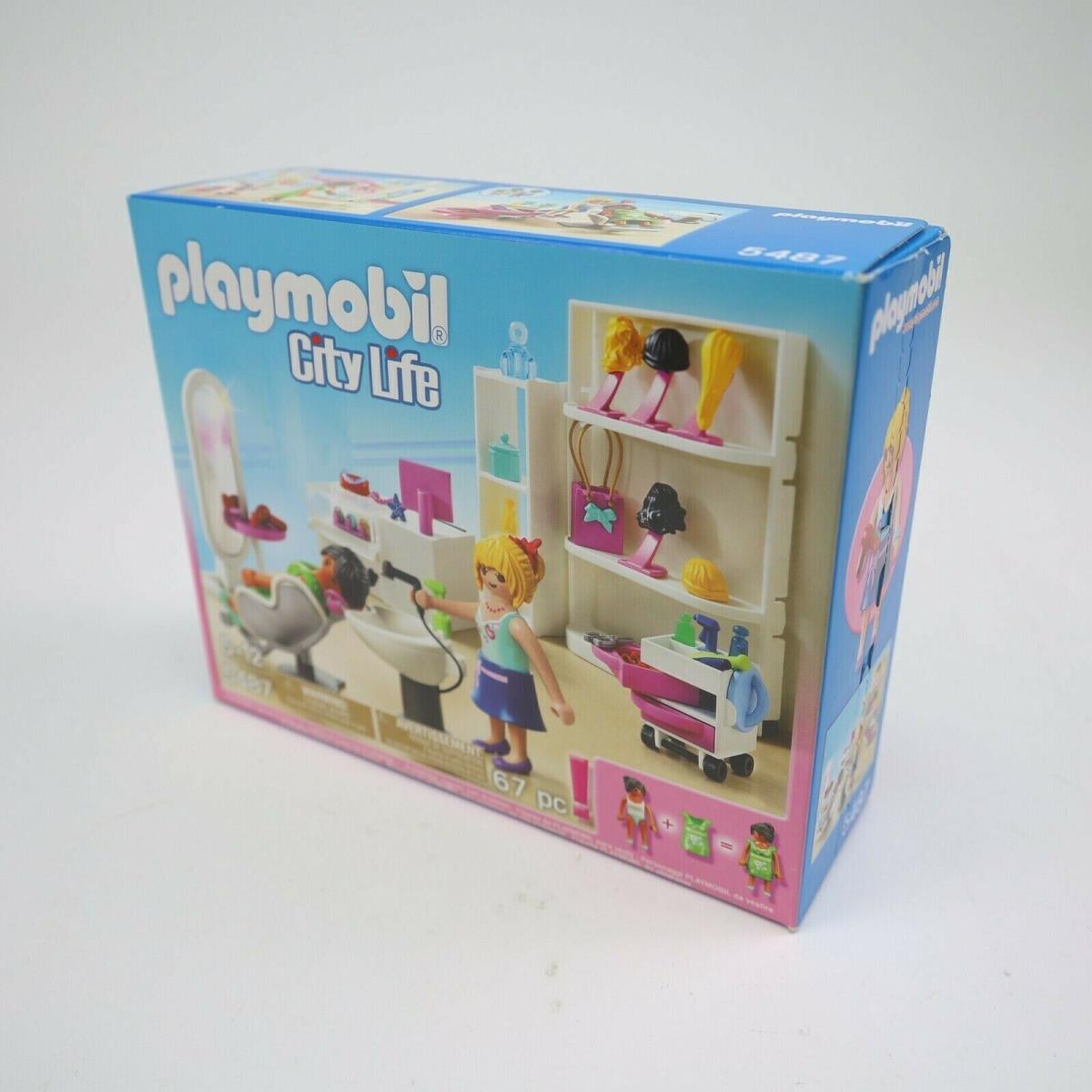 Playmobil City Life Beauty Salon Set 5487 Retired 2013