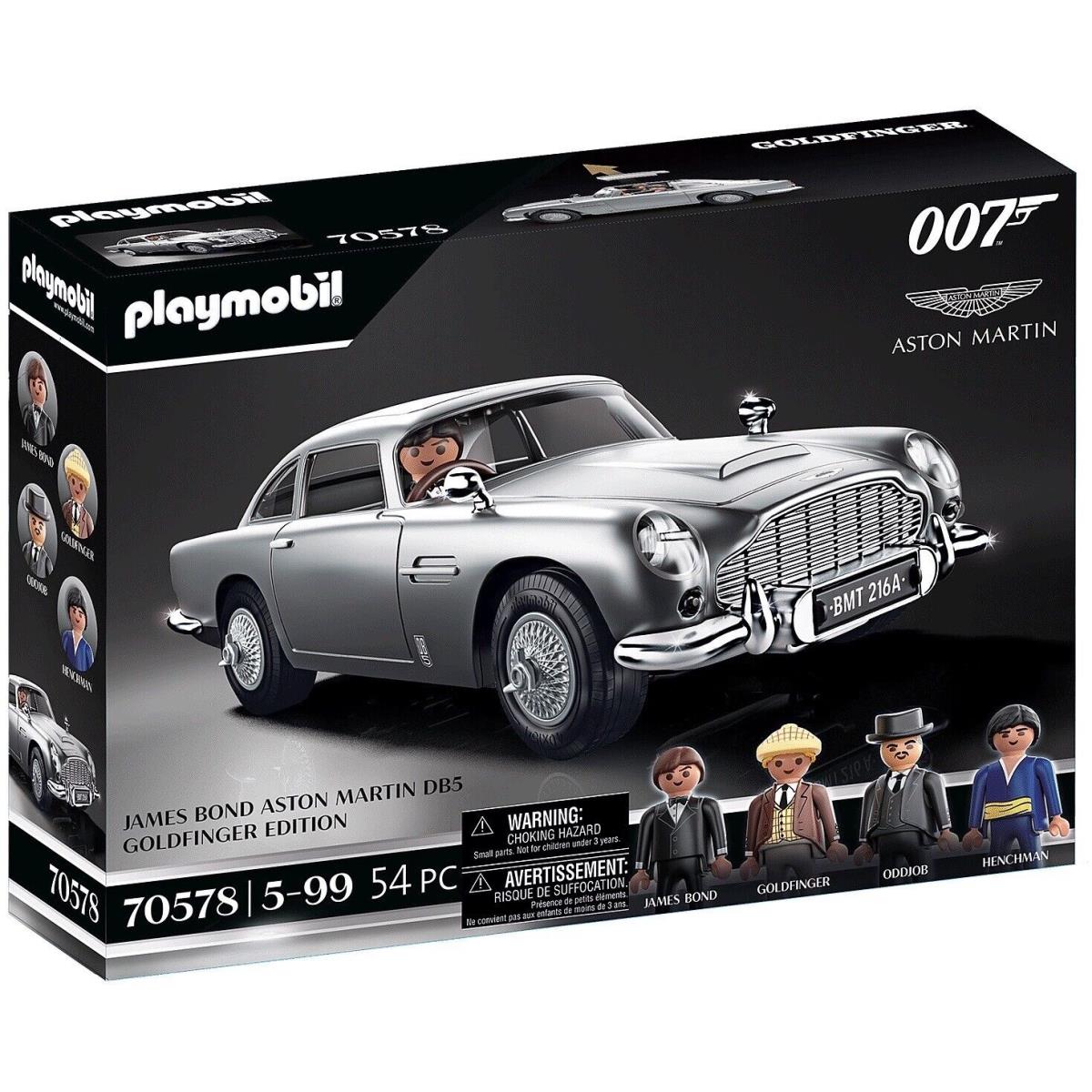 Playmobil 70578 James Bond Aston Martin DB5 - Goldfinger 007 Edition