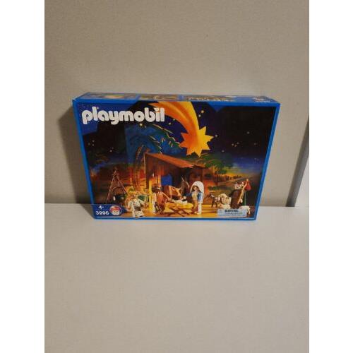 Vtg 1999 Playmobil 3996 Christmas Nativity Scene Set. U