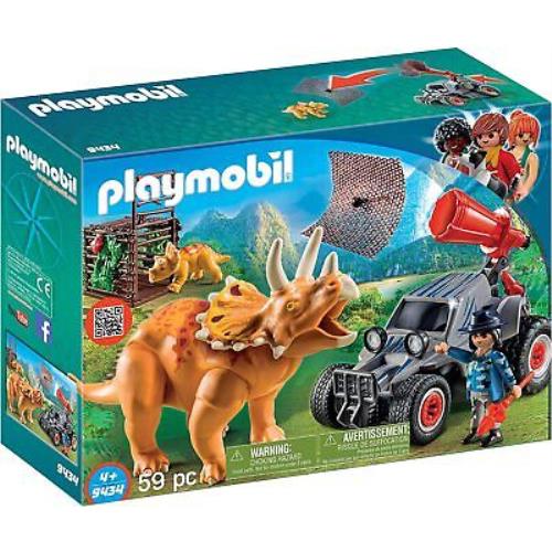 Playmobil Enemy Quad with Triceratops - 9434