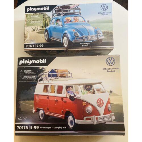 Playmobil Volkswagen T1 Camping Bus Camper Motorhome Beetle VW Official