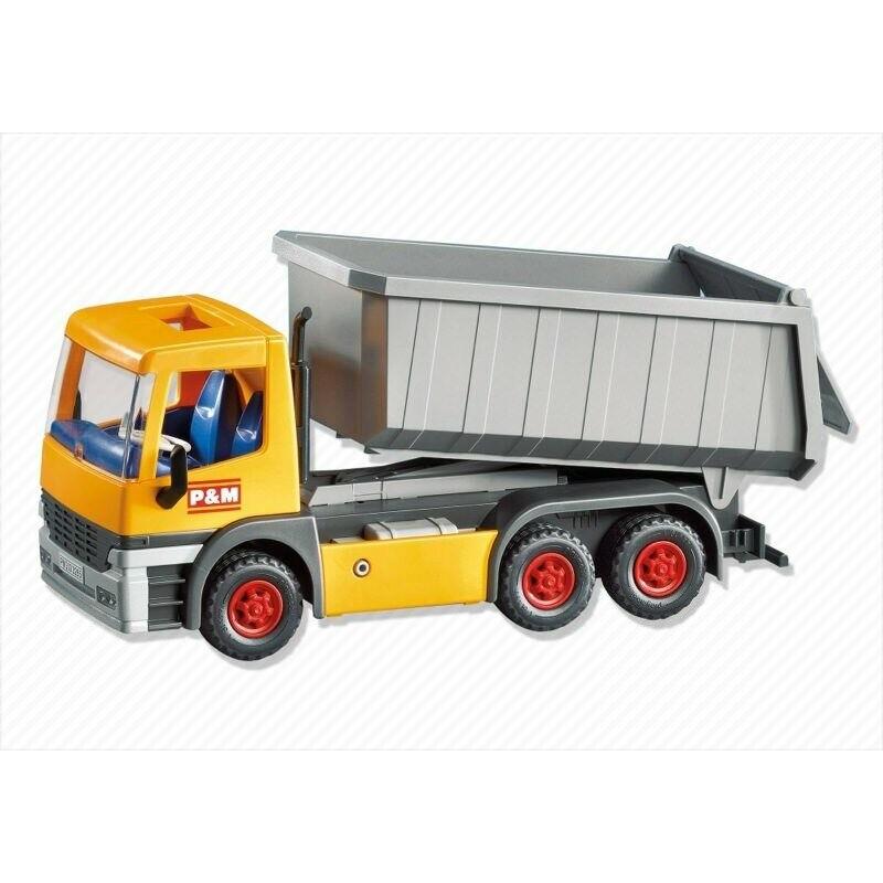 Playmobil 7426 Dump Truck Construction Gravel Semi Lift Toy Set Add-on