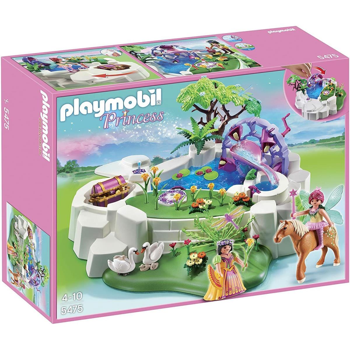 Playmobil 5475 Magic Crystal Lake Playset Princess Fairy Horse