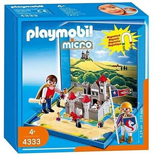 Playmobil 4333 Knights Castle Micro World Scale Mini Magnetic Set