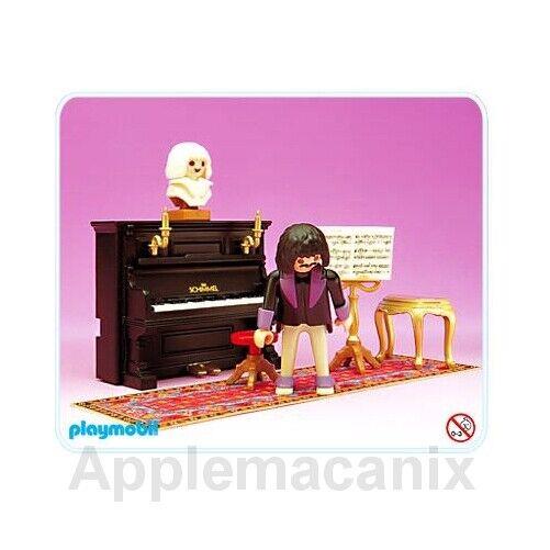 Playmobil 5551 Upright Piano Musician Bust Schimmel Mozart Pianist