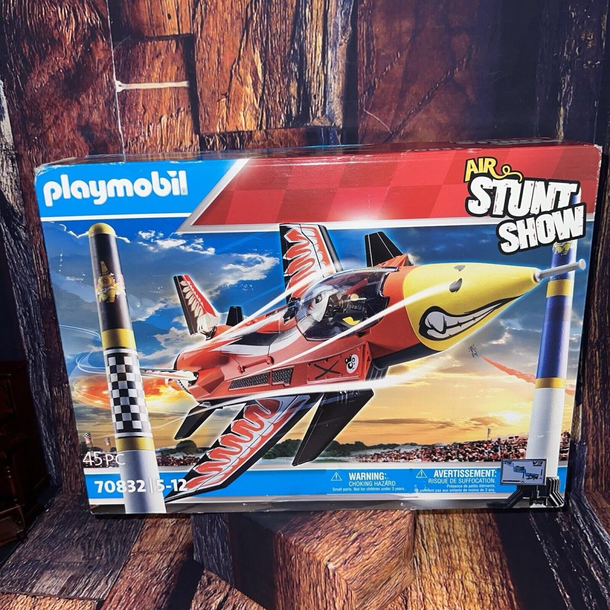 Playmobil Air Stunt Show Eagle Jet Set 70832 Airplane 45 PC