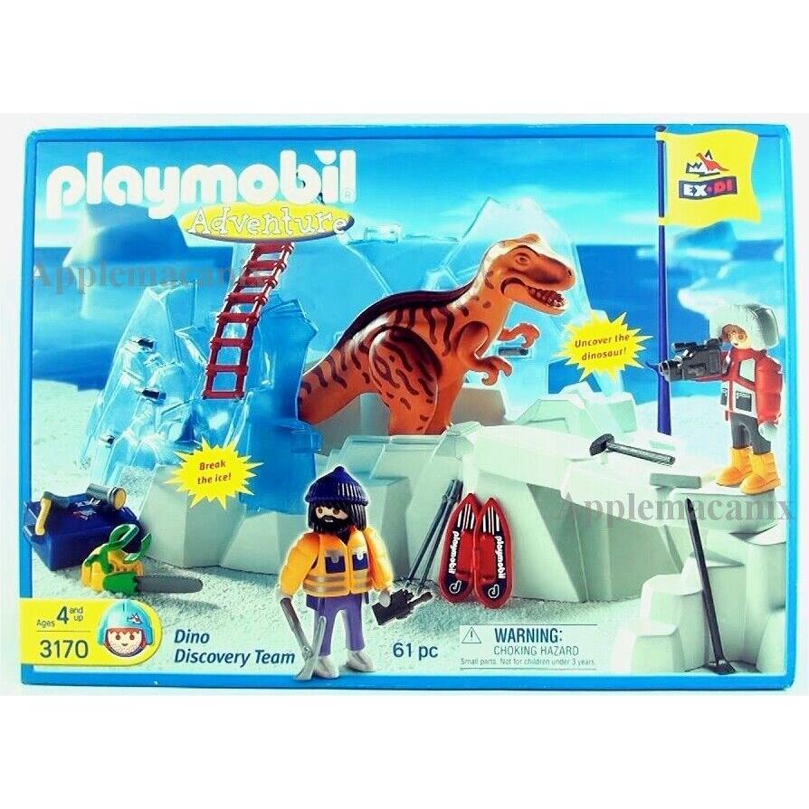 Playmobil 3170 Dinosaur Discovery Arctic Explorers Polar Expedition
