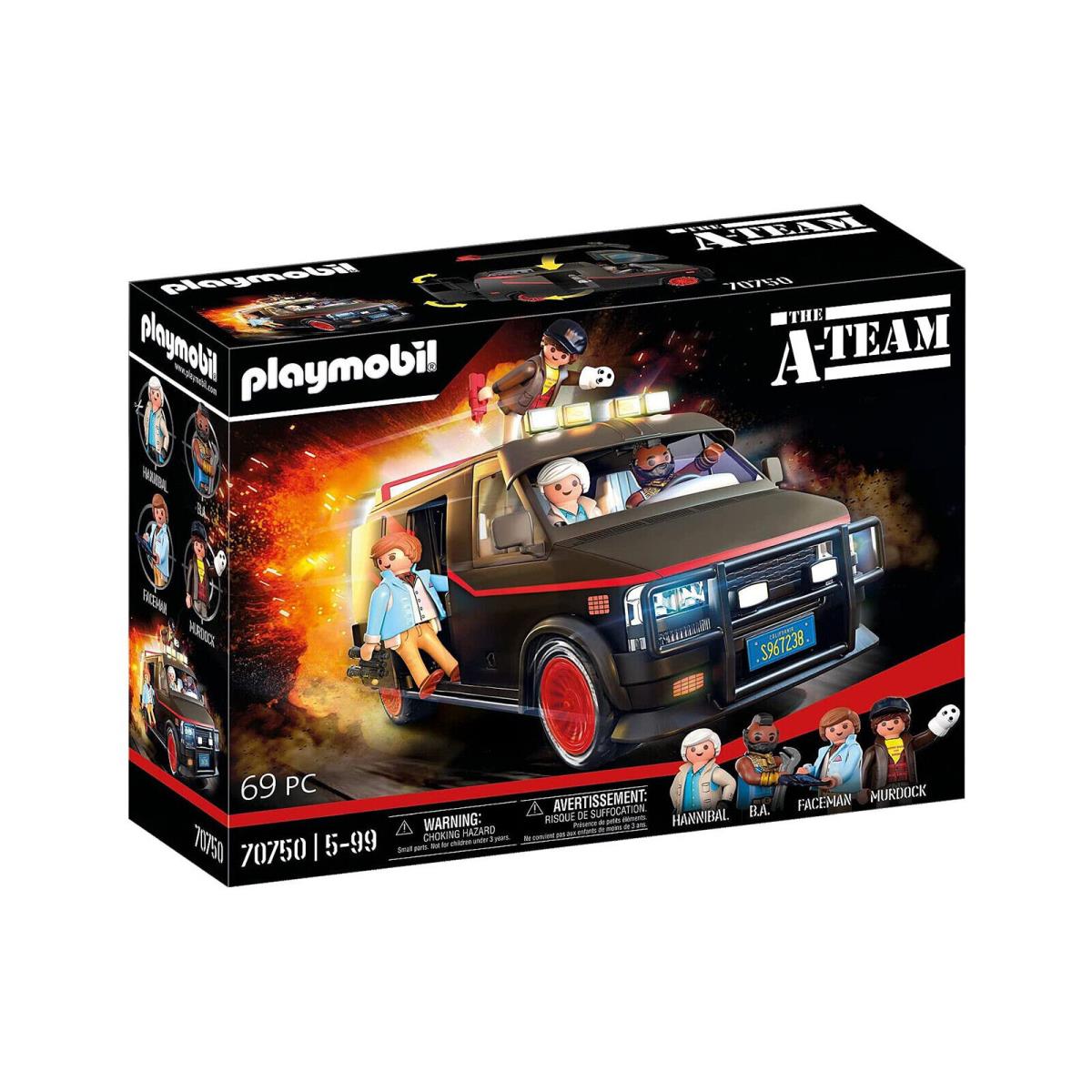 Playmobil The A-team Van 70750 IN Stock