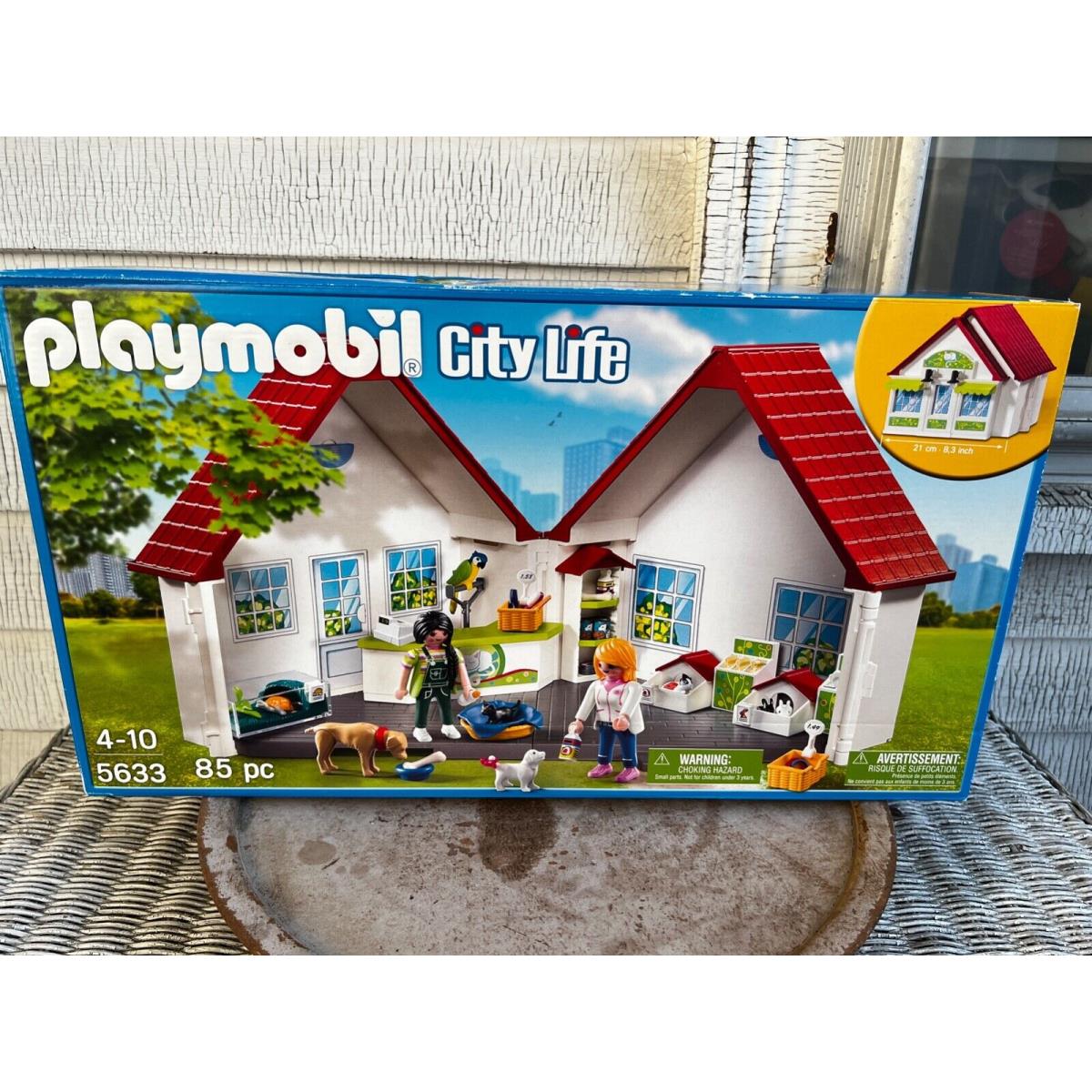 Nip 2014 Playmobil City Life Take Along Pet Shop 5633