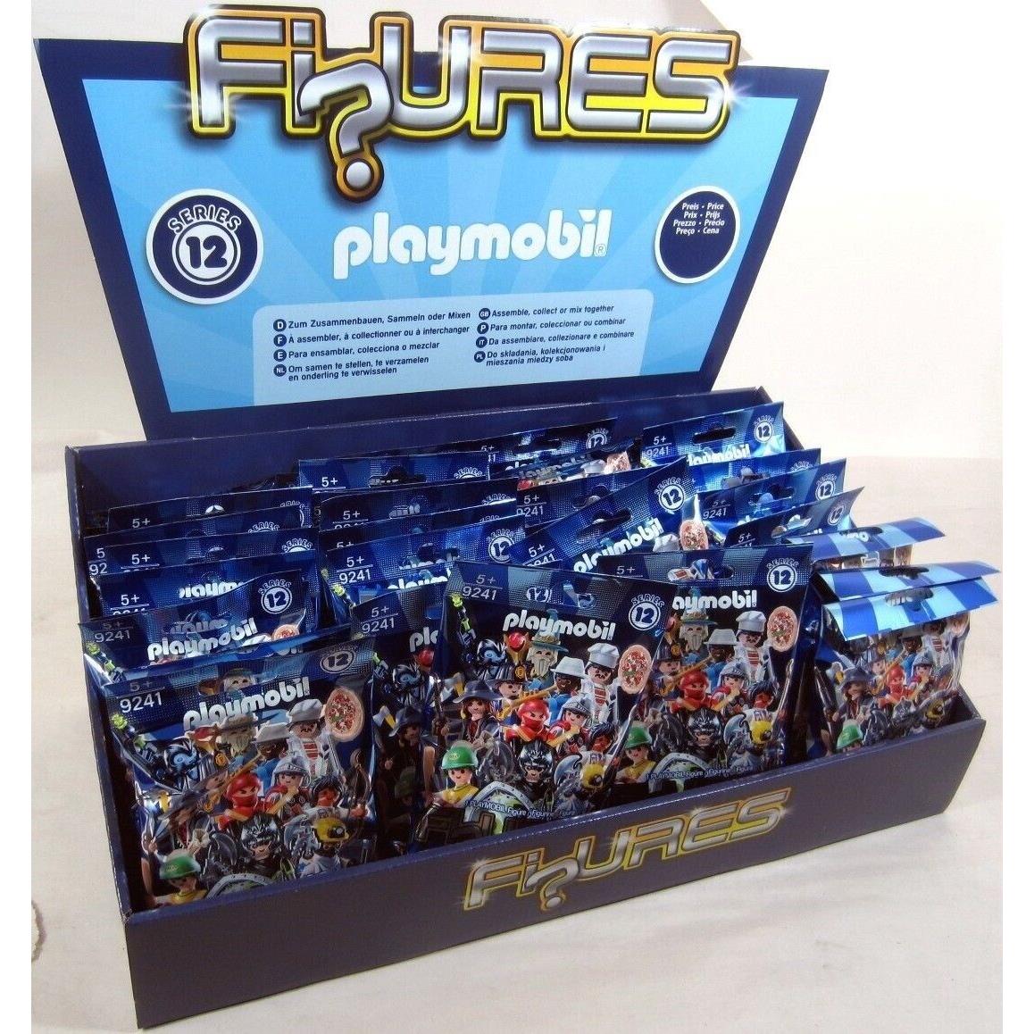 Playmobil 9241 Blue Boys Series 12 Mini Figure Case of 48 Mystery Blind Bags
