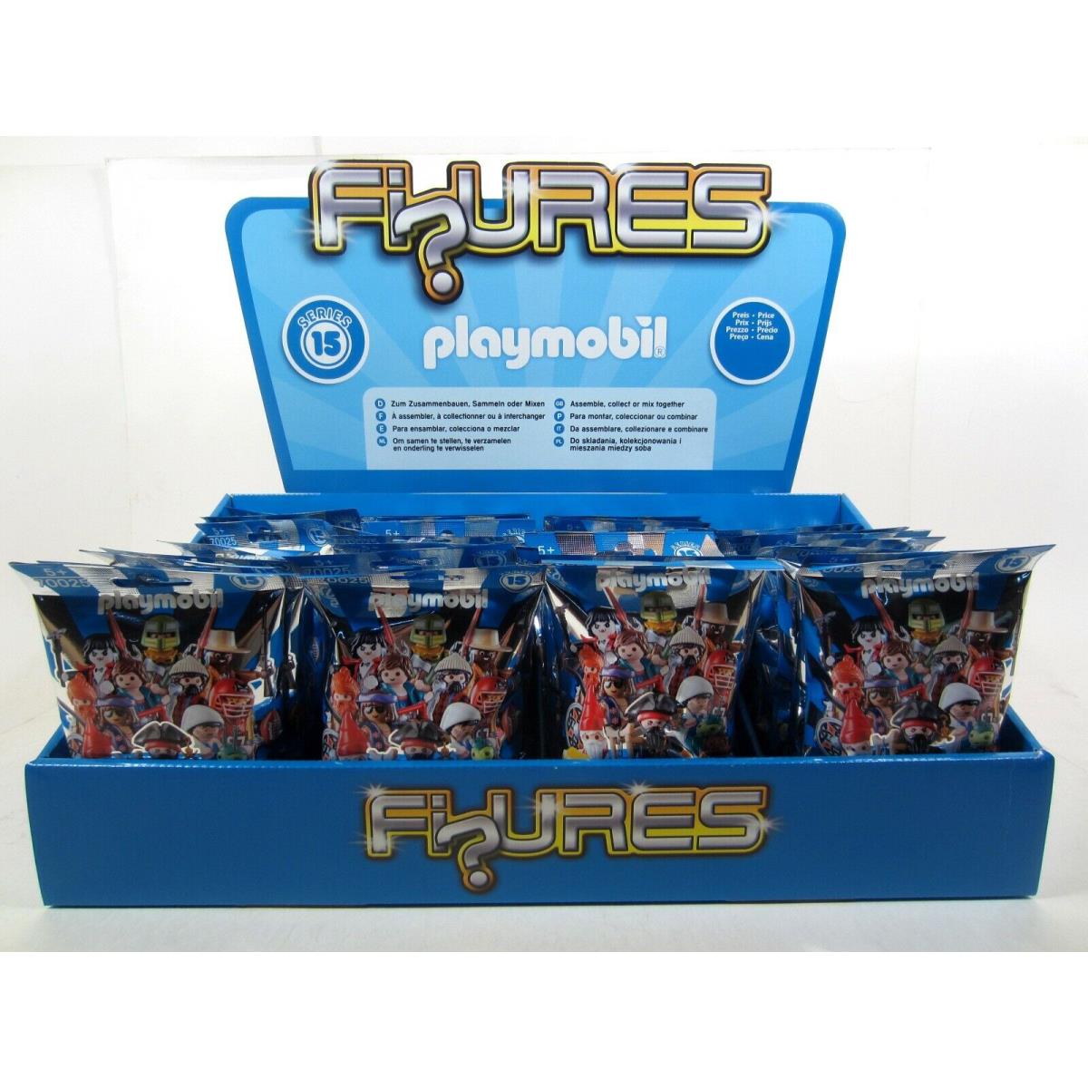 Playmobil 70025 Boys Series 15 Mini Figure Case of 48 Mystery Blind Bags 10220