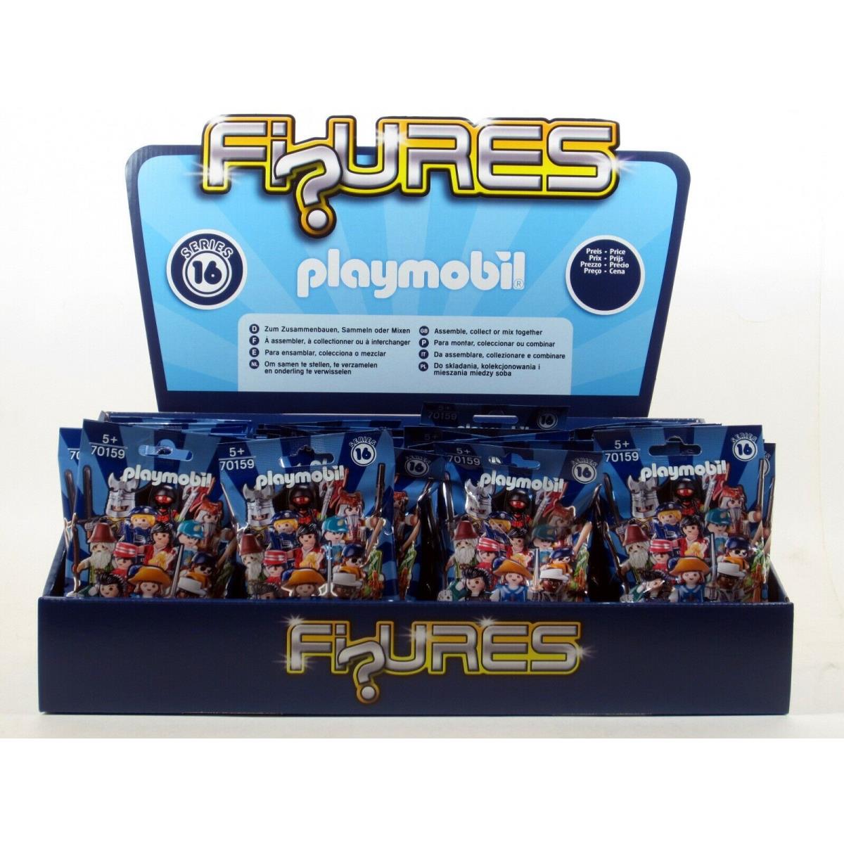 Playmobil 70159 Boys Series 16 Mini Figure Case of 48 Mystery Blind Bags 10242