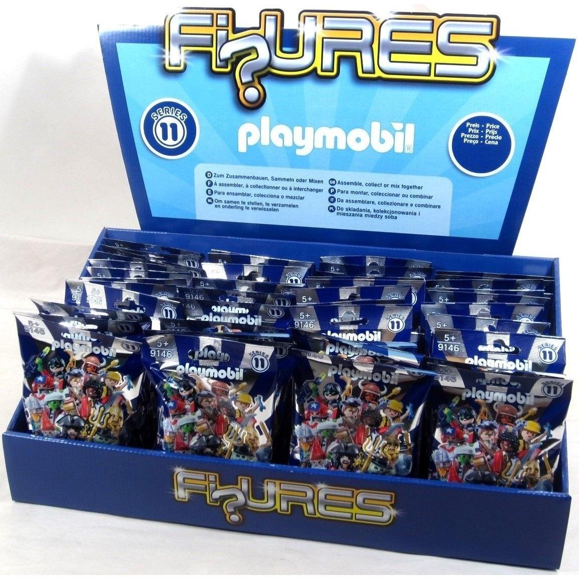 Playmobil 9146 Blue Boys Series 11 Mini Figure Case of 48 Mystery Blind Bags
