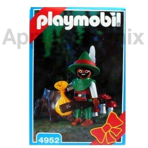 Playmobil 4952 Gnome Toy Set Green Robber Robin Hood Forest