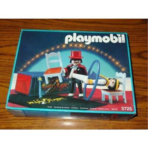 Vintage Playmobil : Circus Series 3725 1990 - Mister Magician Set