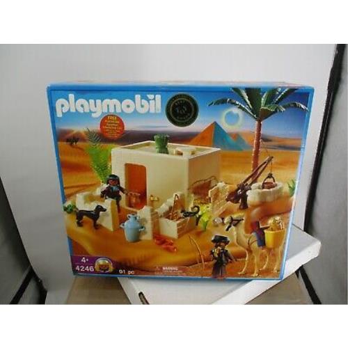 2009 Playmobil Toy Set Desert Egyptian Tomb Treasures Model 4246