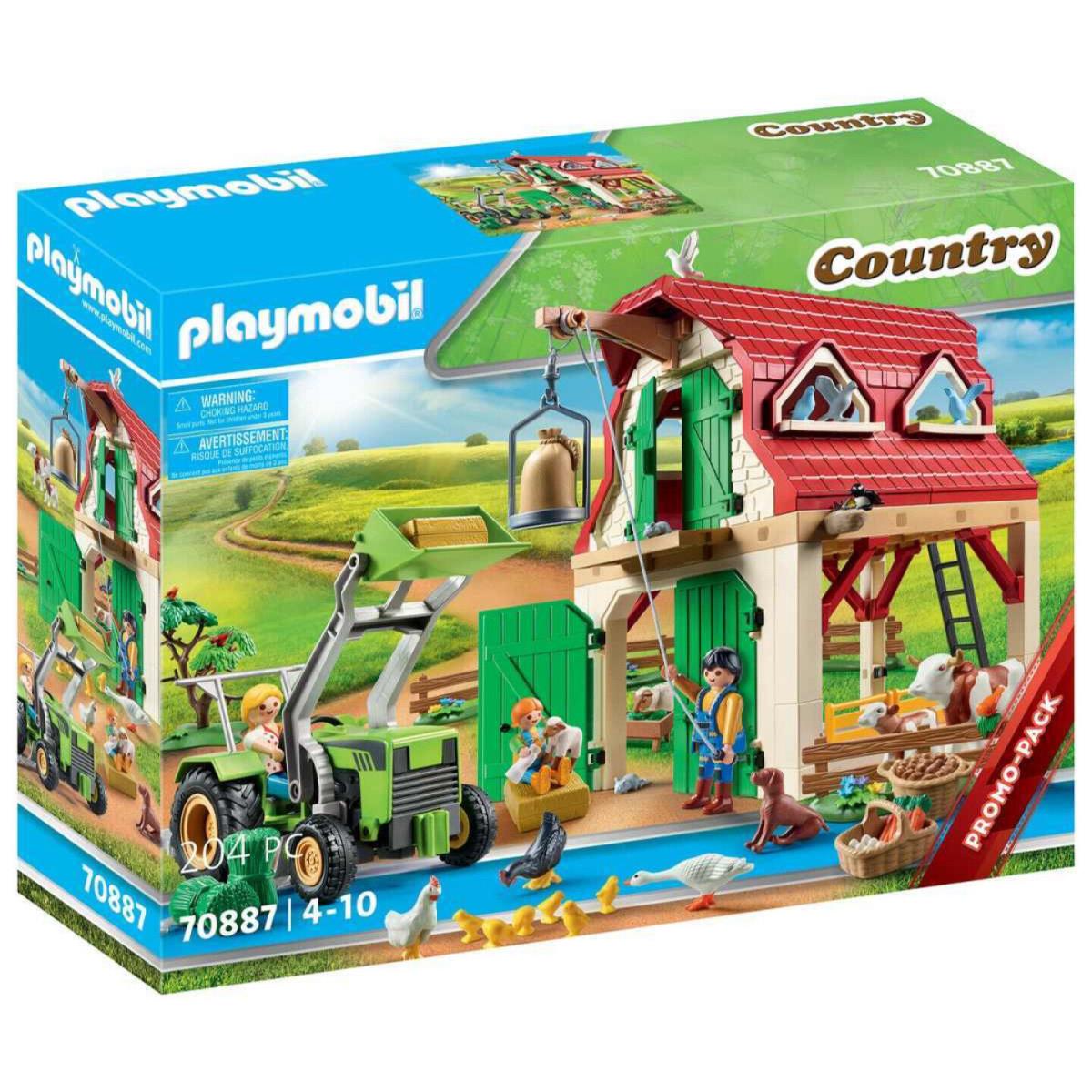 Playmobil 70887 Farm with Small Animals Play Set