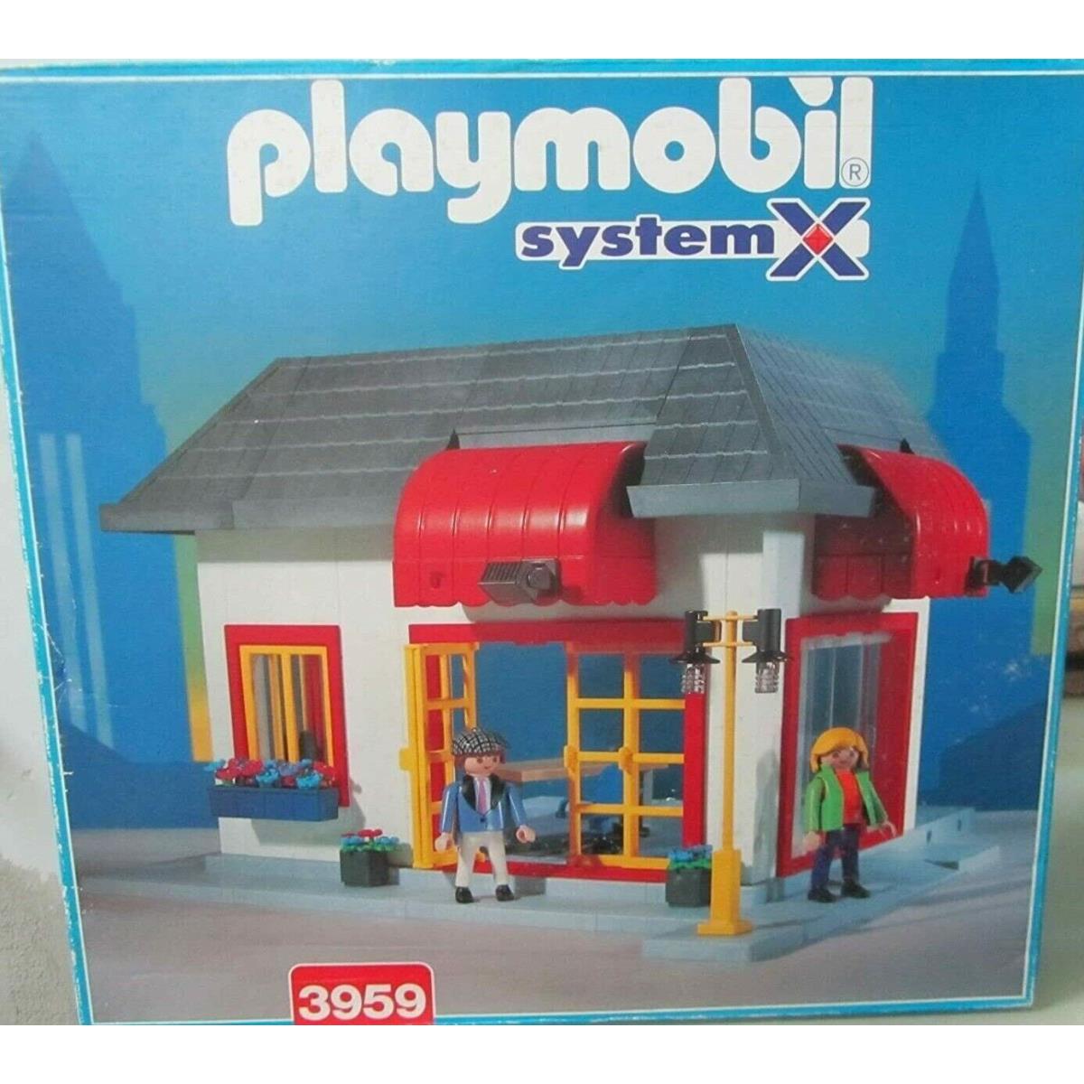 Playmobil 3959 City House Vintage System X Small House Set