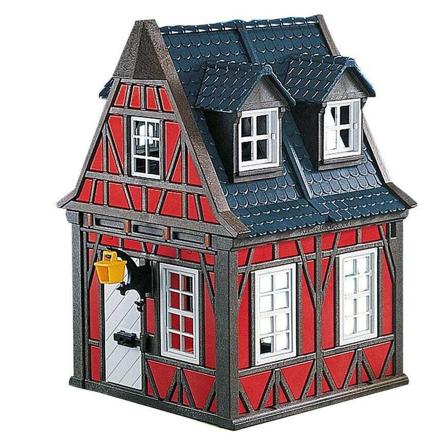 Playmobil Red Timber Medieval Shop House 7785 Castle Building Inn Add-on