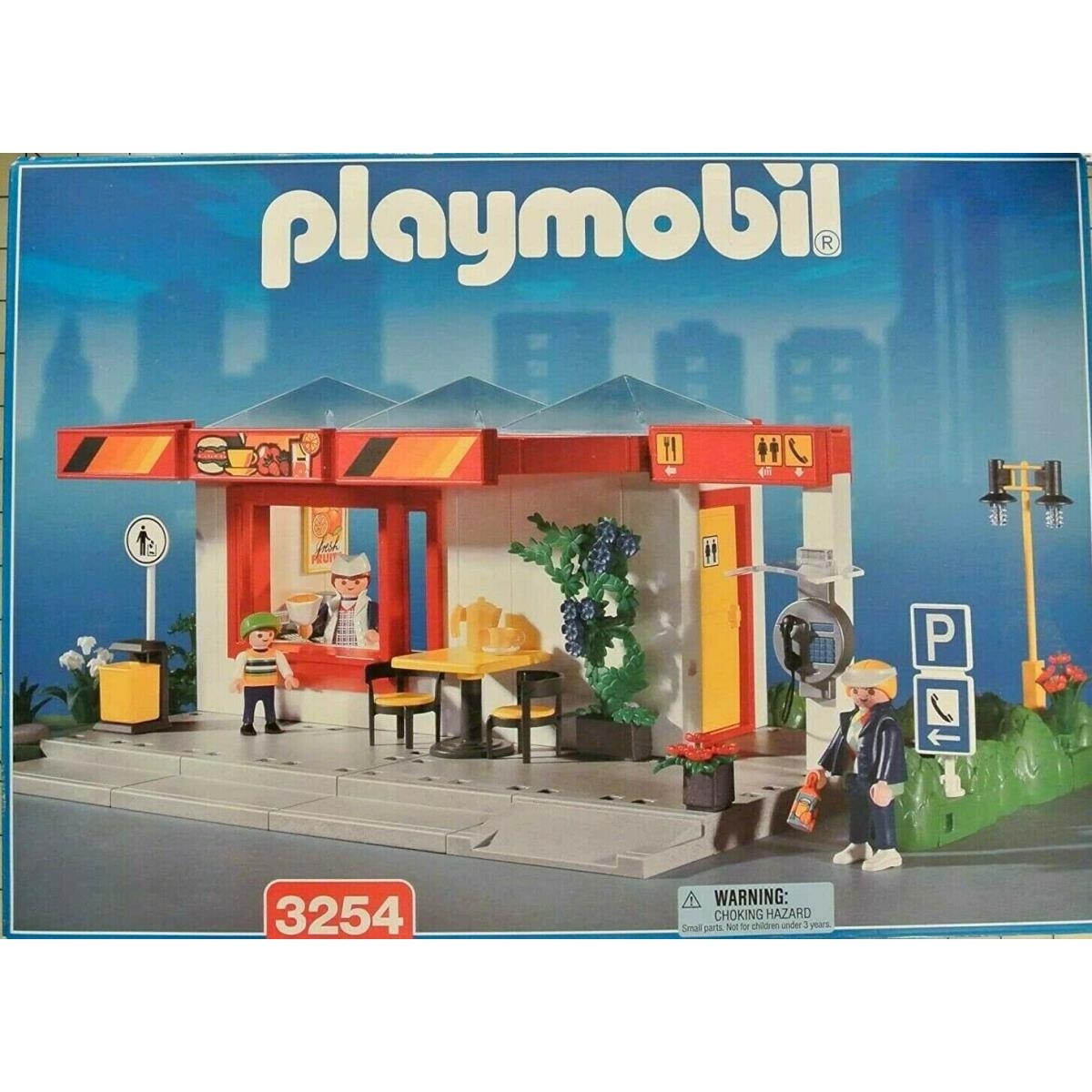 Playmobil 3254 Roadside Cafe City Set
