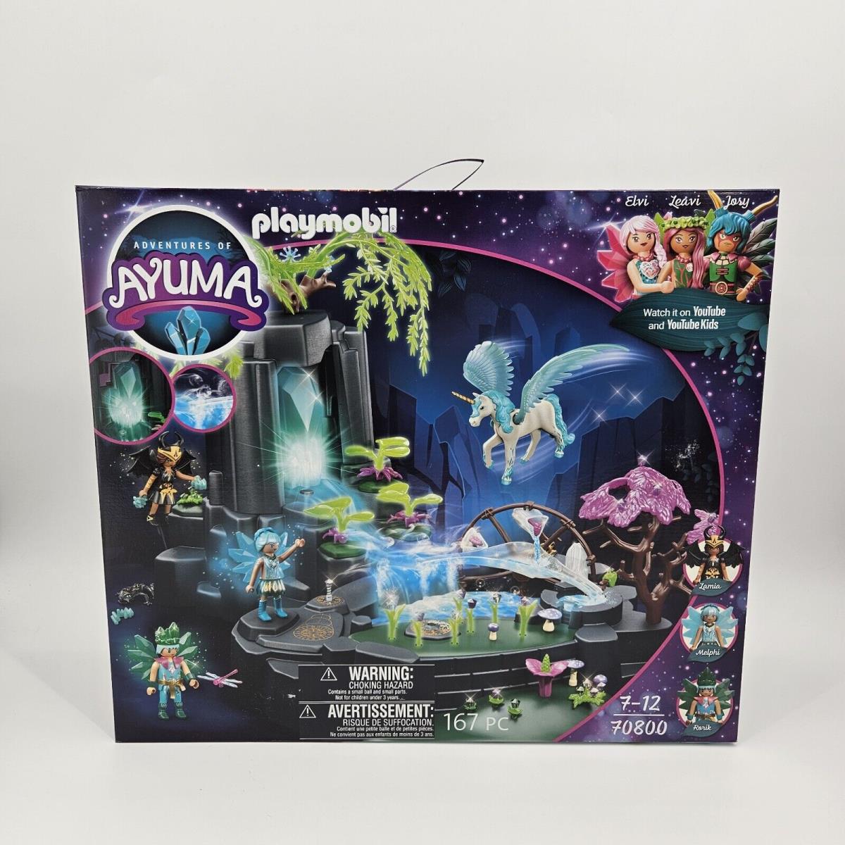 Playmobil Ayuma Magical Energy Source Playset Play Set 70800 Fairy 167 PC