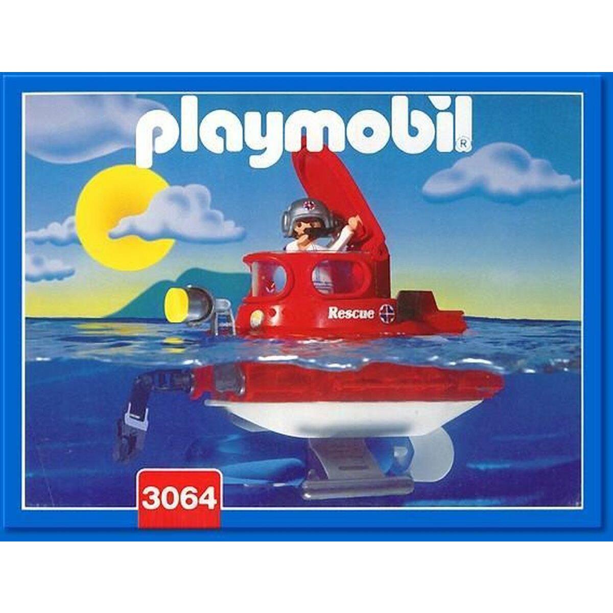 Playmobil 3064 Submarine Sails and Dives