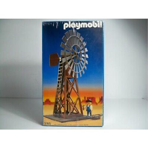 K190236 Windmill Set Misb Mint IN Box 1987 Playmobil 3765 Vintage