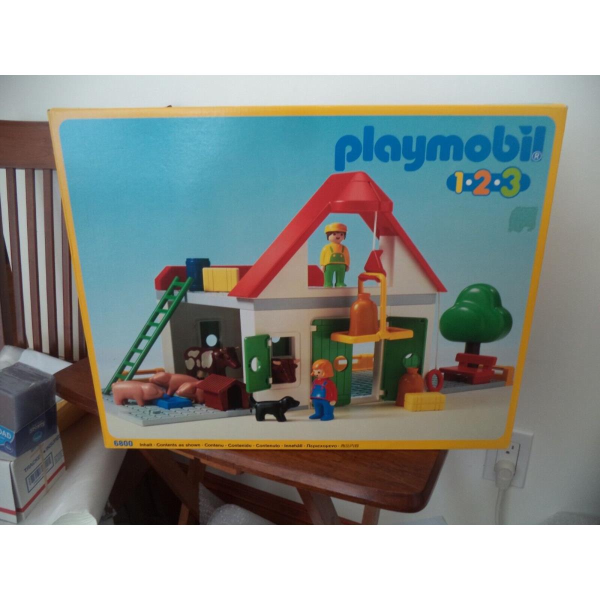 Vintage 1990 Playmobil 123 6800 Made in West Germany