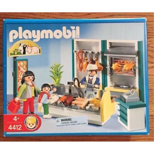 Playmobil 4412 Butcher Shop Rare