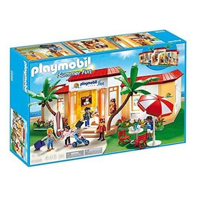 Playmobil Summer Fun 5998 Playmobil Inn Tropical Beach Hotel with 446 Pieces