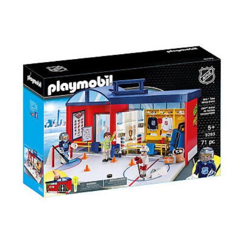 Playmobil Nhl Take Along Arena Building Set 9293 IN Stock