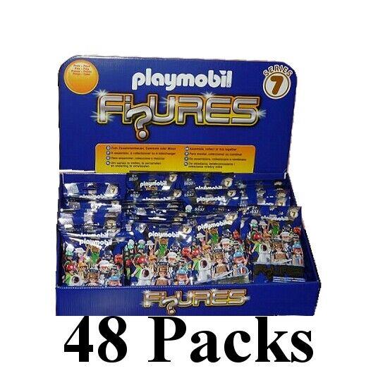 48 Packs Playmobil 5537 Series 7 Boys Mystery Figures Case of Fi Ures Box