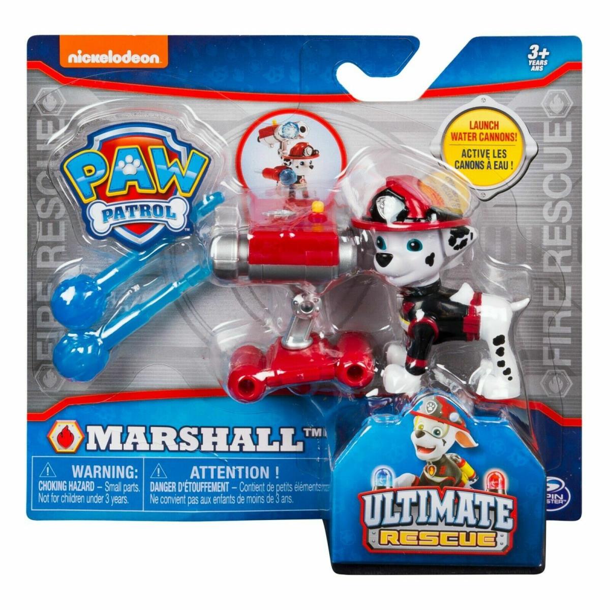 Marshall Ultimate Rescue Paw Patrol Action Figure Htf Dalmatian Dog Breed Toy