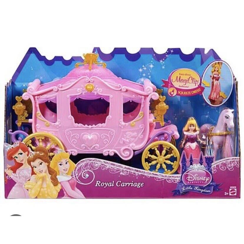 Disney Princess Little Kingdom Magiclip Sleeping Beauty Royal Horse Carriage