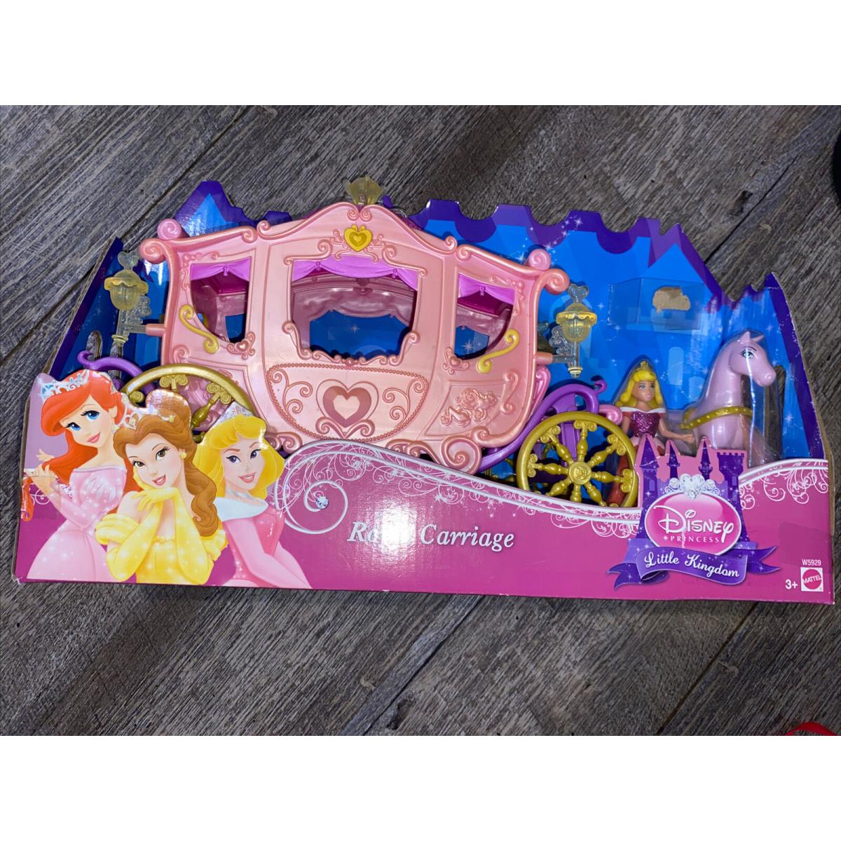 Disney Princess Little Kingdom Magiclip Sleeping Beauty Royal Horse Carriage