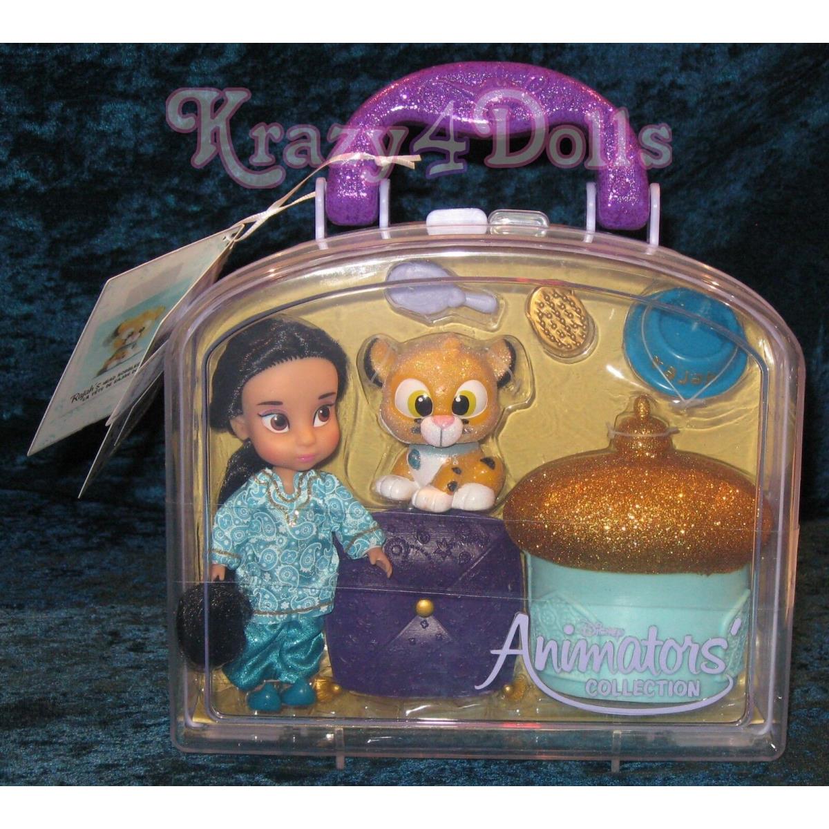 Disney Animators` Collection Mini Doll Play Set Princess Jasmine