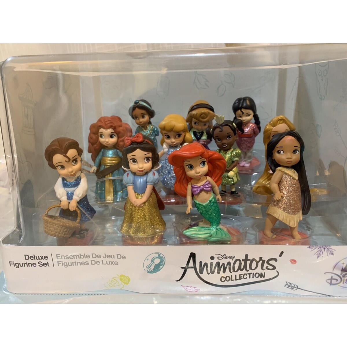 Disney Animators` Collection 11 Princesses Deluxe Mini Figure Princess Set