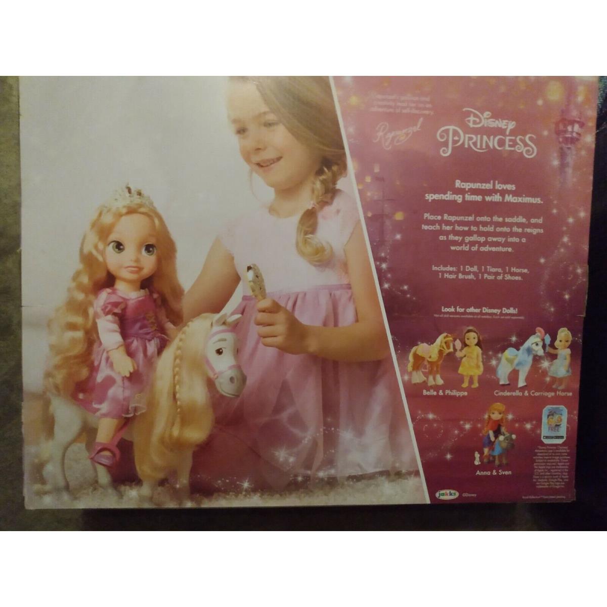 Disney Princess Rapunzel Maximus Toddler Doll Horse Set