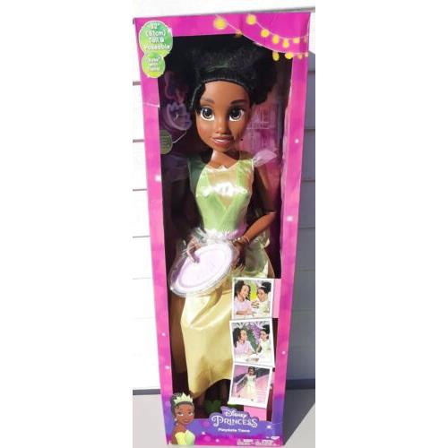 Disney Princess Tiana Playdate 32 Tall Poseable Doll Storytelling Accessories