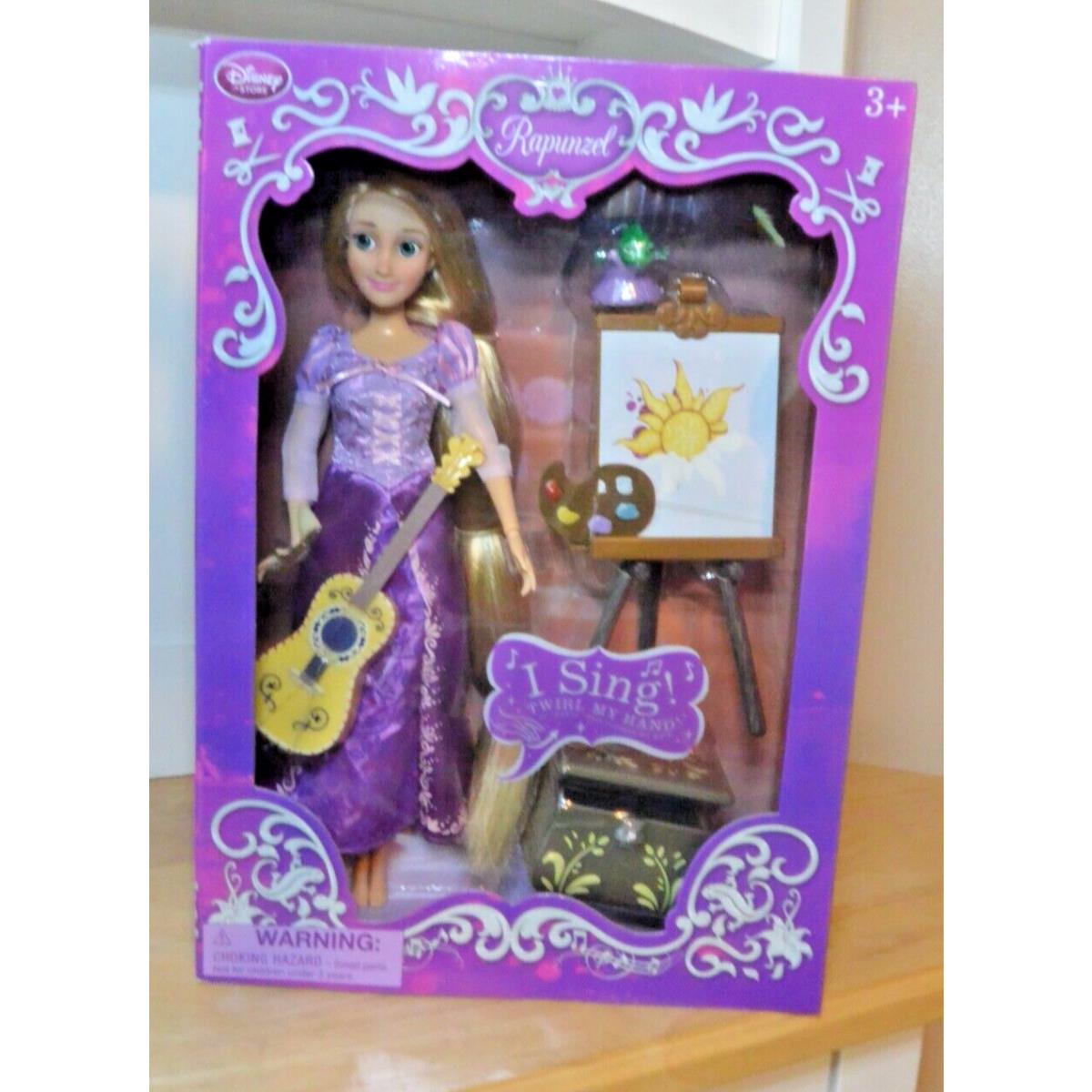 Disney Rapunzel Singing 11 Doll Deluxe Guitar Tangled Princes Retired A