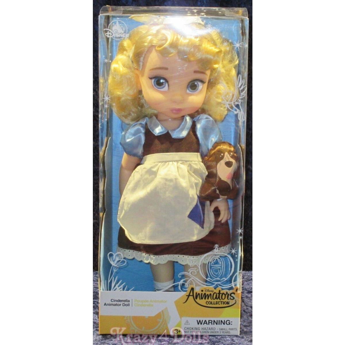 Disney Designer Animators` Collection 16 Toddler Doll Princess Cinderella