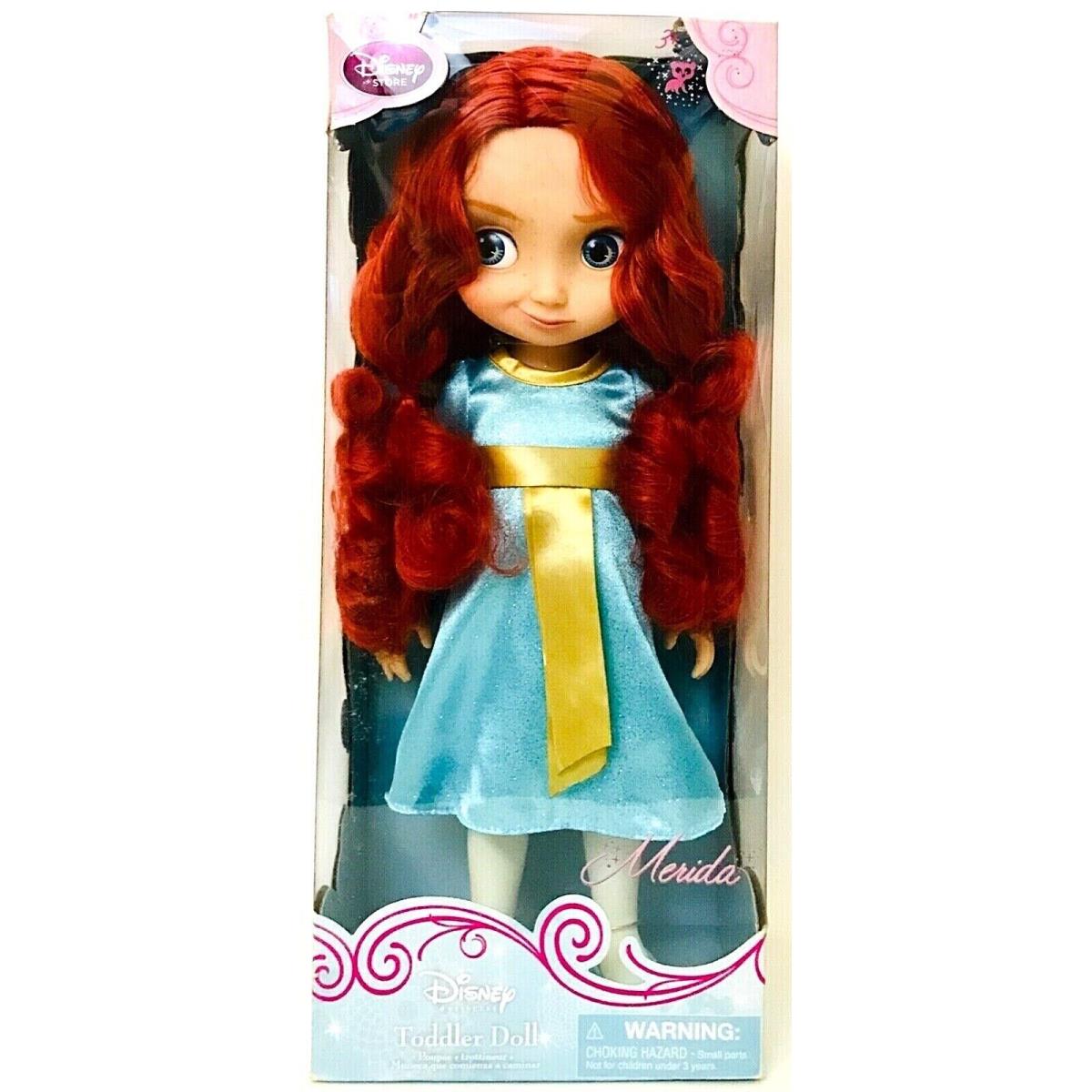 Disney Store Disney Princess Brave 16 Merida Toddler Doll Age 3 Years Up