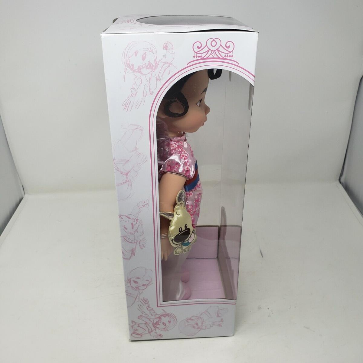 Disney Animators Collection Princess Mulan Toddler Doll + Puppy Dog 16 Nos