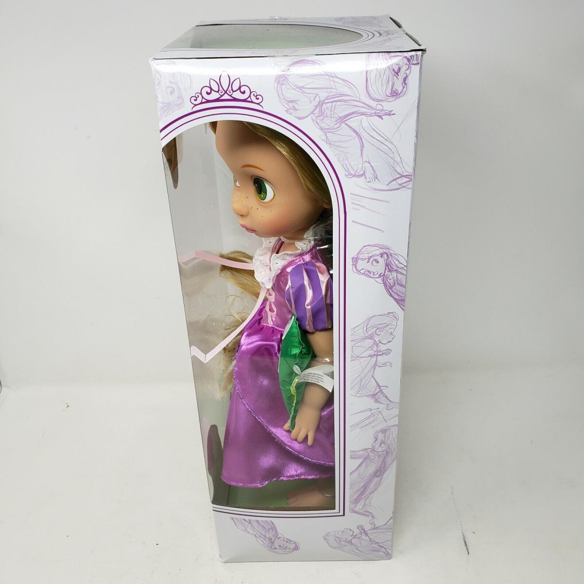 Disney Store Rapunzel Animator 16 Doll 2nd Version Glen Keane Nos w/ Pet